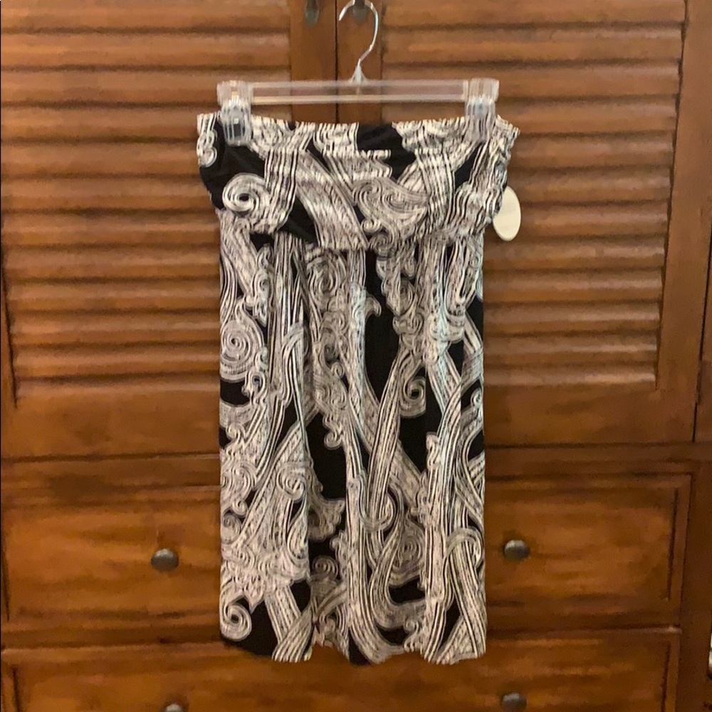 Soma Knit Strapless Dress, NWT